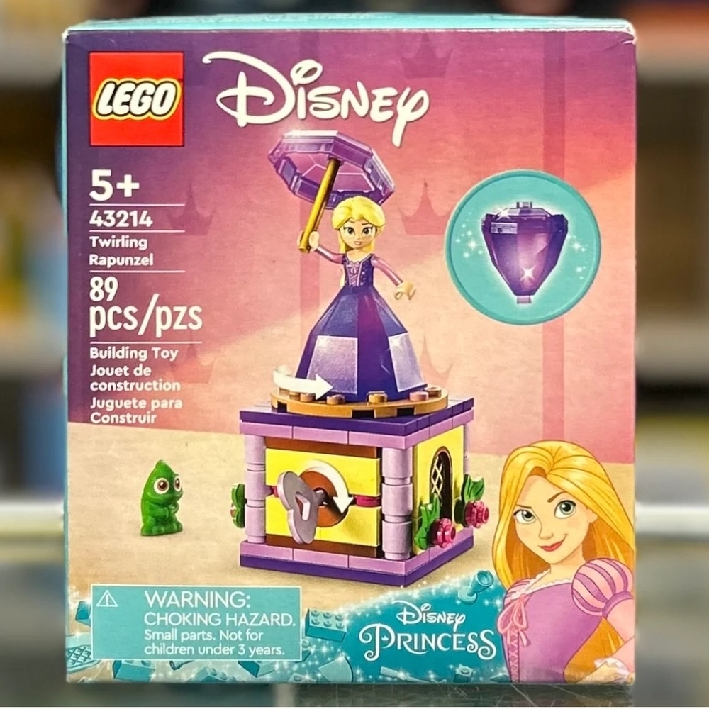 Disney LEGO Rapunzel Twirling Building Set in Purple and Yellow